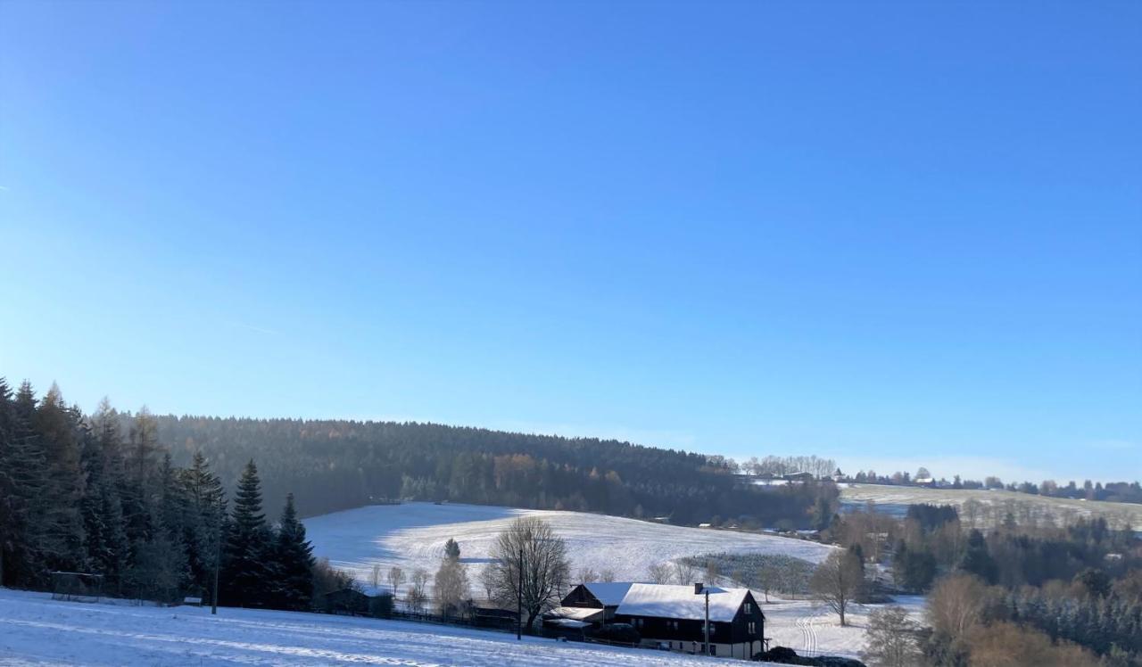 Wohlfuehlherberge Weitblick Erlbach  ภายนอก รูปภาพ