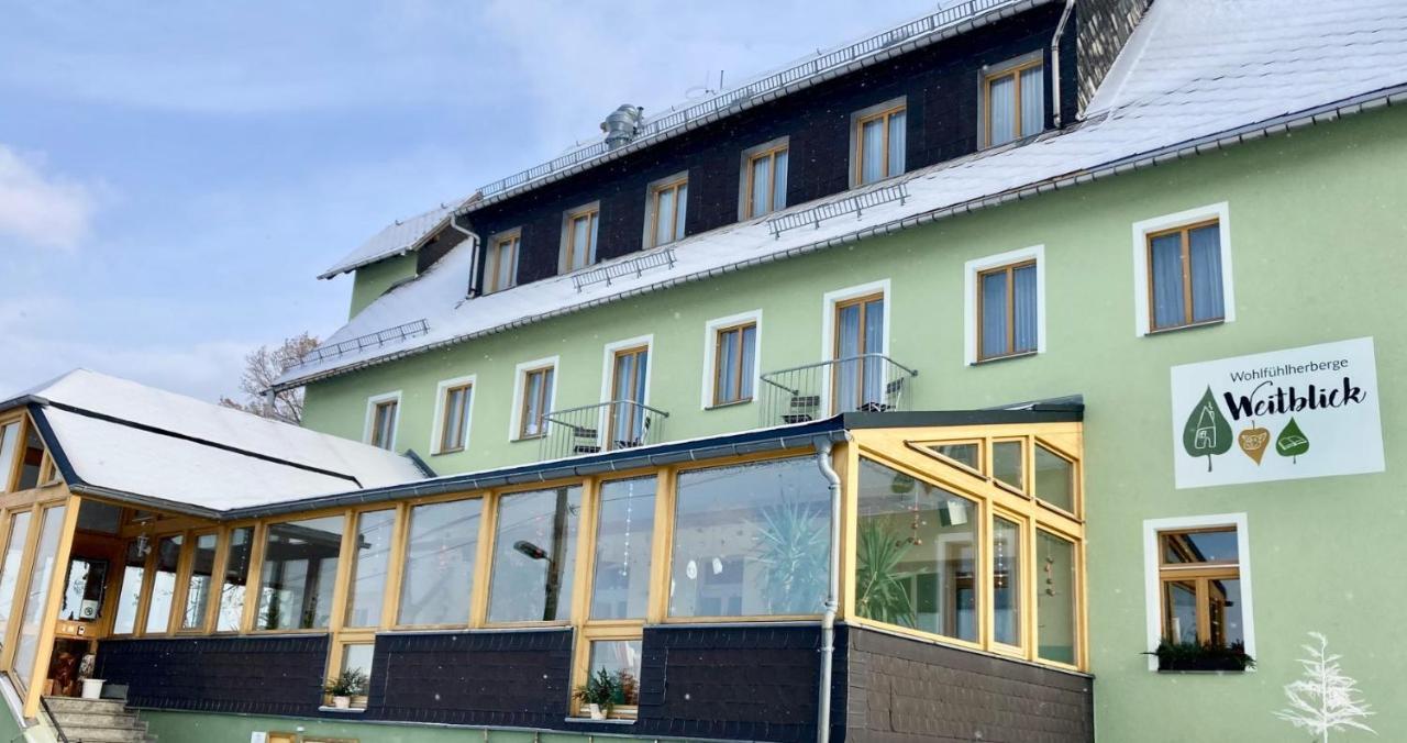 Wohlfuehlherberge Weitblick Erlbach  ภายนอก รูปภาพ