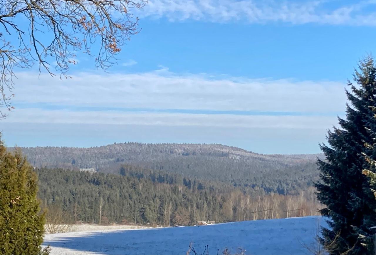 Wohlfuehlherberge Weitblick Erlbach  ภายนอก รูปภาพ